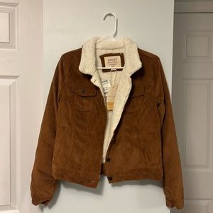 Brown/orange Corduroy Jacket